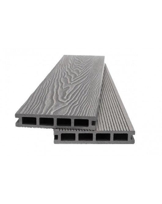 DECK-WPC ΔΑΠΕΔΟΥ ΝΕΑΣ ΓΕΝΙΑΣ 25/146mm L.GREY 80180 NewPlan