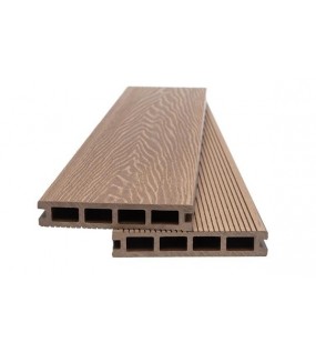 DECK-WPC ΔΑΠΕΔΟΥ ΝΕΑΣ ΓΕΝΙΑΣ 25/146mm TEAK 80155 NewPlan