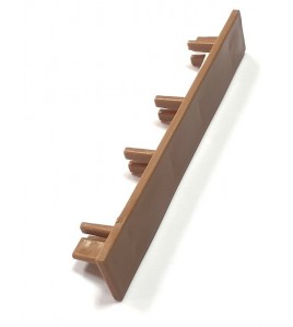 ΤΑΠΑ ΠΛΑΣΤΙΚΗ ΓΙΑ WPC ΠΕΡΙΦΡΑΞΗΣ 21/120mm 90155 NewPlan