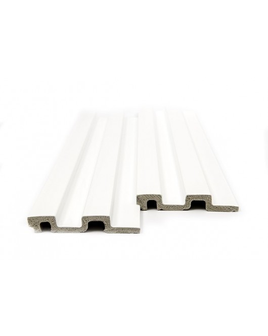 PS PANEL ΜΕ 3D ΠΗΧΑΚΙΑ 01 RESIDENCE 21/122 mm WHITE NewPlan