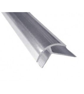 ΠΡΟΦΙΛ ΑΛΟΥΜΙΝΙΟΥ ΕΞΩΤΕΡΙΚΗ ΓΩΝΙΑ OVAL Ν04 16mm ΓΙΑ PVC MEGA PANEL NewPlan