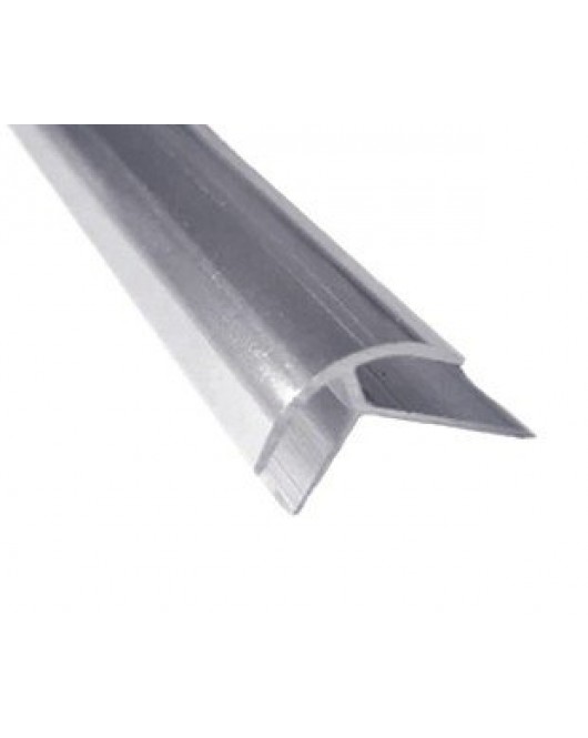 ΠΡΟΦΙΛ ΑΛΟΥΜΙΝΙΟΥ ΕΞΩΤΕΡΙΚΗ ΓΩΝΙΑ OVAL Ν04 16mm ΓΙΑ PVC MEGA PANEL NewPlan