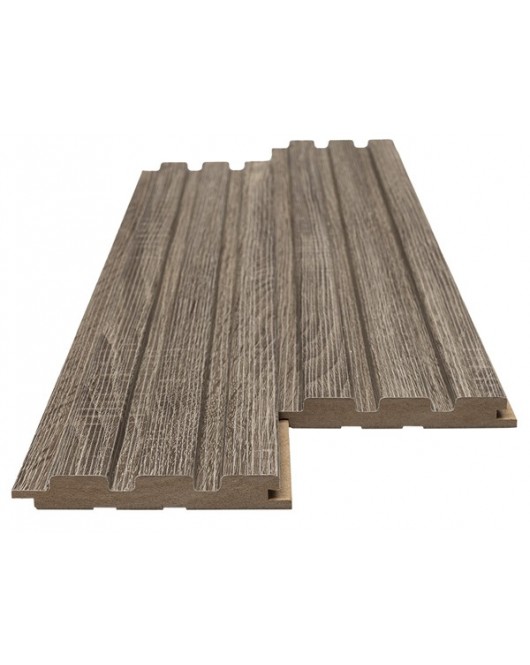MDF PANEL ΜΕ 3D ΠΗΧΑΚΙΑ 503040 BEAT ST 16/119/2750mm VINTAGE OAK NewPlan