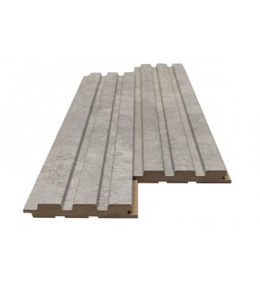 MDF PANEL ΜΕ 3D ΠΗΧΑΚΙΑ 504070 BEAT ST 16/119/2750mm CHICAGO CONCRETE NewPlan