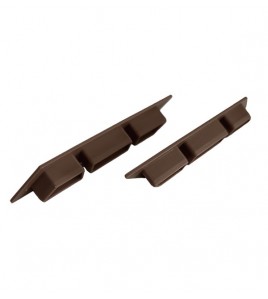 ΤΑΠΑ ΠΛΑΣΤΙΚΗ ΓΙΑ DECK ΠΕΡΙΦΡΑΞΗΣ Φ12mm 60110 D.BROWN LEFT NewPlan