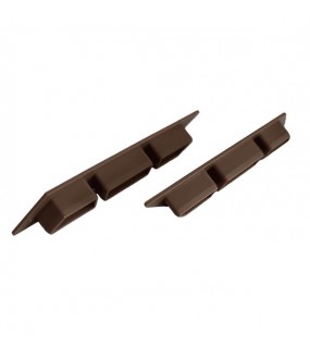 ΤΑΠΑ ΠΛΑΣΤΙΚΗ ΓΙΑ DECK ΠΕΡΙΦΡΑΞΗΣ Φ12mm 60110 D.BROWN LEFT NewPlan