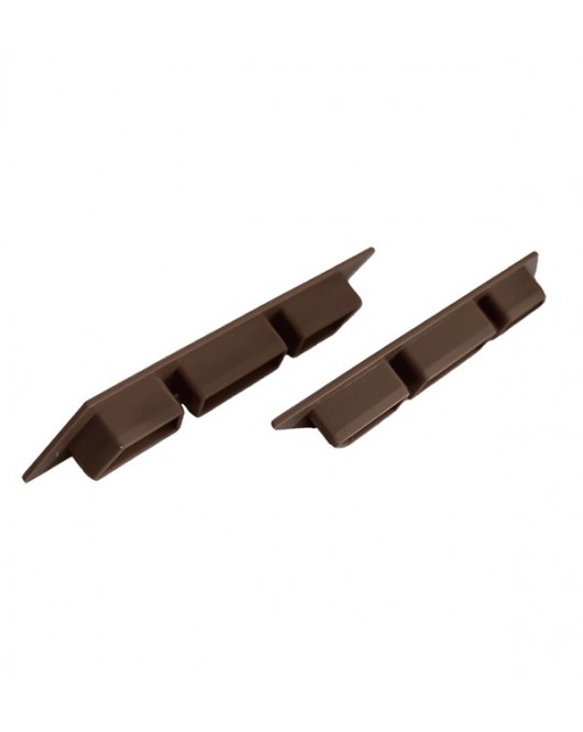 ΤΑΠΑ ΠΛΑΣΤΙΚΗ ΓΙΑ DECK ΠΕΡΙΦΡΑΞΗΣ Φ12mm 60110 D.BROWN LEFT NewPlan