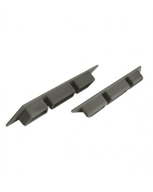 ΤΑΠΑ ΠΛΑΣΤΙΚΗ ΓΙΑ DECK ΠΕΡΙΦΡΑΞΗΣ Φ12mm 60180 L.GREY RIGHT NewPlan