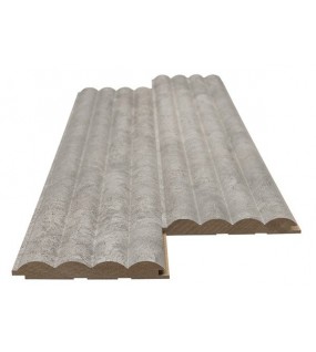 MDF PANEL ME 3D ΠΗΧΑΚΙΑ 804070 WAVE ST 16/119/2750mm CHICAGO CONCRETE NewPlan