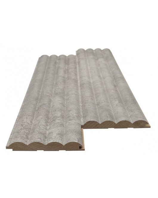 MDF PANEL ME 3D ΠΗΧΑΚΙΑ 804070 WAVE ST 16/119/2750mm CHICAGO CONCRETE NewPlan