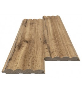 MDF PANEL ΜΕ 3D ΠΗΧΑΚΙΑ 808090 WAVE ST 16/119/2750mm PECAN NewPlan