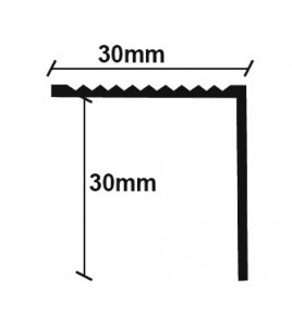 ΠΡΟΦΙΛ LAMINATE ΓΩΝΙΑ ΧΡΥΣΟ 30Χ30Χ2750mm NewPlan