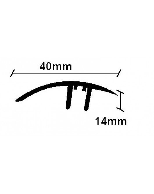 ΠΡΟΦΙΛ ΠΑΡΚΕ ΑΝΙΣΟΠΕΔΟ ΑΣΗΜΙ ΓΙΑ ΜΕΓΑΛΗ ΒΑΣΗ 2750mm NewPlan