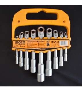 Γωνιακά Κλειδιά Καρυδάκια 7-19mm Σετ 9 τεμ.