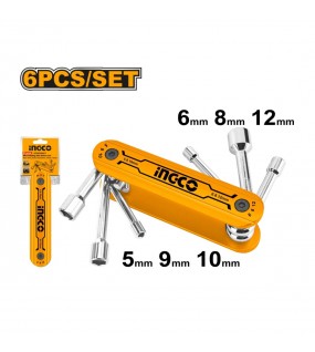 Σετ Κλειδιά Καρυδάκια τ. Σουγιάς 5-12mm