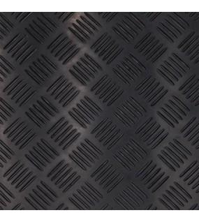 ΔΑΠΕΔΟ ΚΑΟΥΤΣΟΥΚ 9005 3mm CHECKER ΛΑΜΑΡΙΝΑ 1.5Μ NewPlan