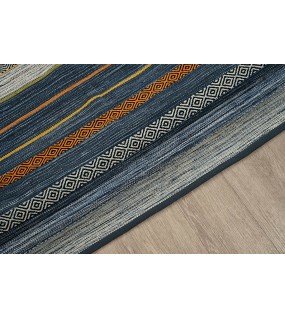 ΧΑΛΙ ANTIQUE KILIM ΧΕΙΡΟΠΟΙΗΤΟ 7070 BLUE - 160X230 NewPlan